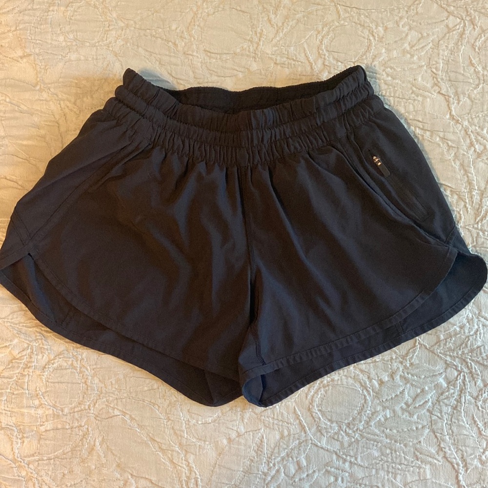 Lululemon Black Running Short 4 inch inseam